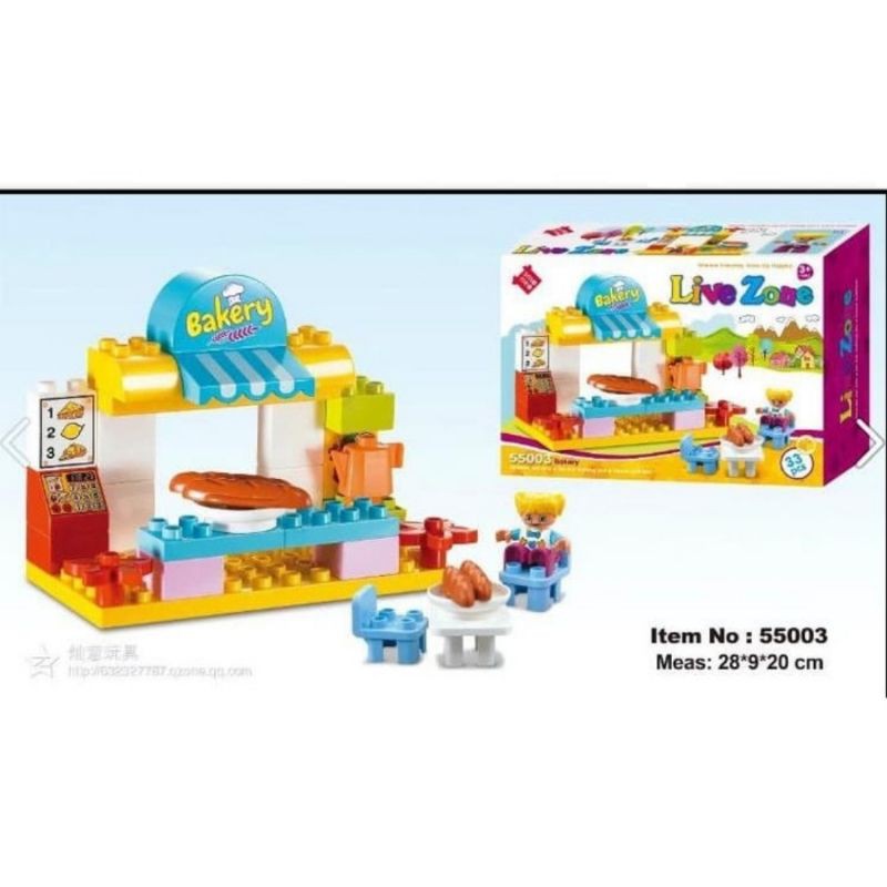 Lego Block Toko Kue Bakery