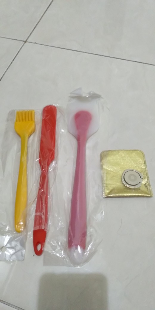Brush Masak Bahan Silikon Warna Acak Untuk Dapur Rumah