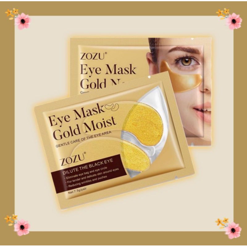 COLLAGEN GOLD CRYSTAL EYE MASK
