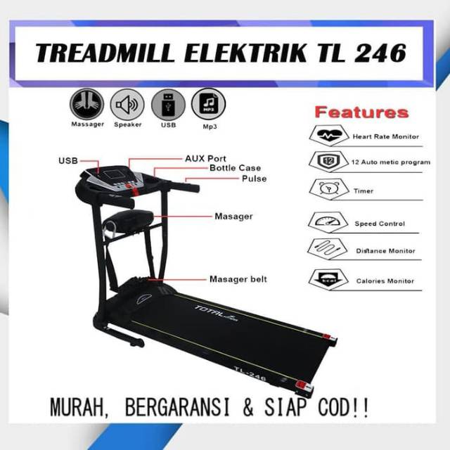 TREADMILL ELEKTRIK TL-246