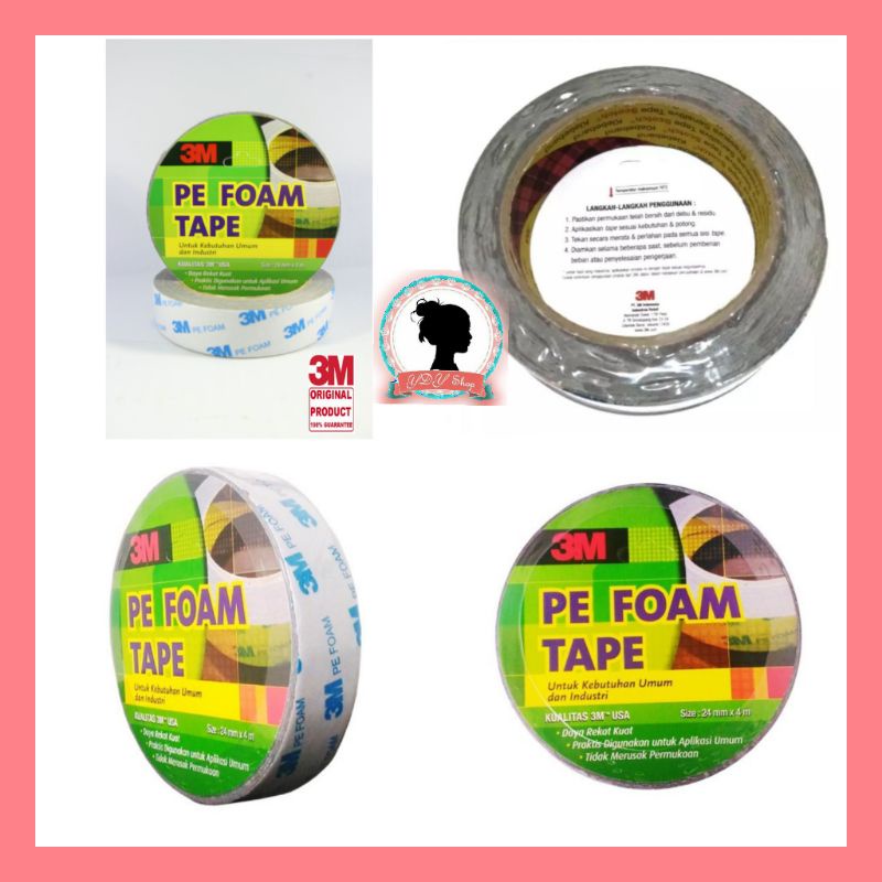 

3M PE Foam Tape 24mm×4mm