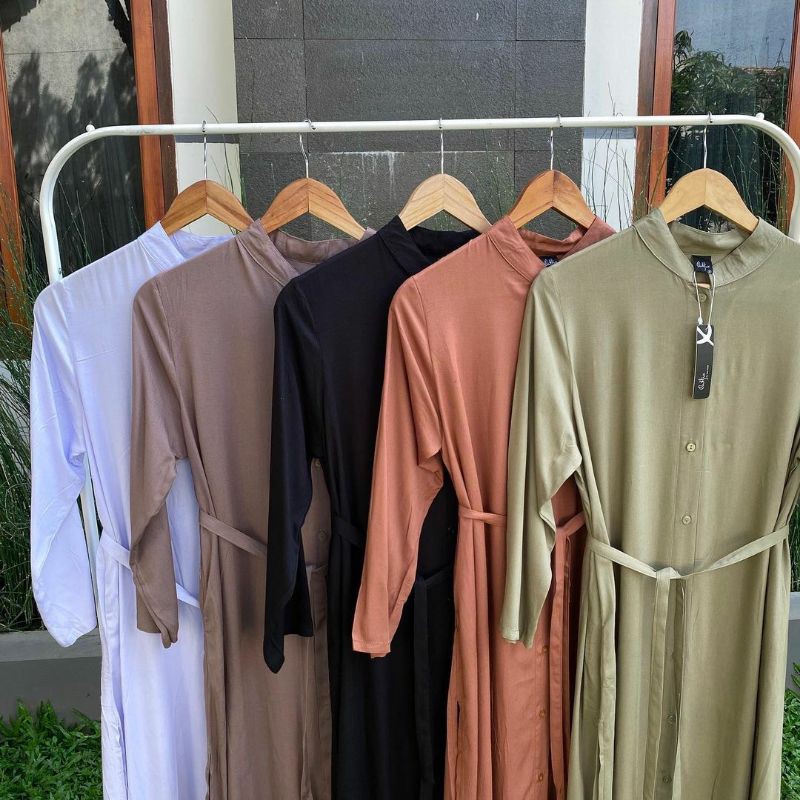 Slit Dress by outfix