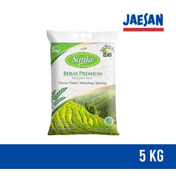 Beras Sania 5 kg Sania Beras Premium