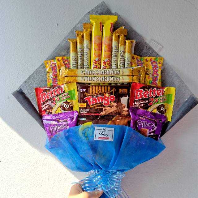 Snack Bouquet / Bucket Buket Makanan / Buket Graduation