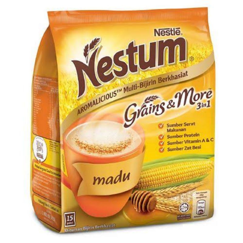 

NESTUM GRAINS AND MORE 3IN1 MADU 15X30GR