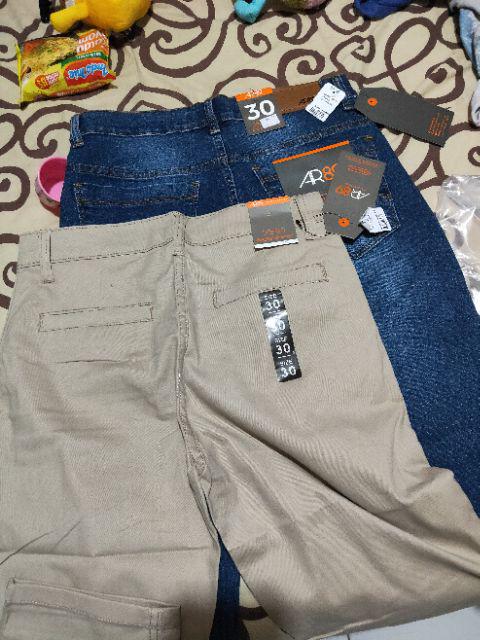  Ramayana  Ar89 Pakaian Pria  Celana  Jeans Panjang  Biru 