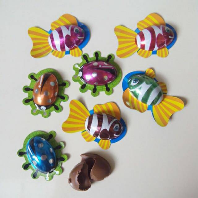 

Coklat animal/ikan/kumbang