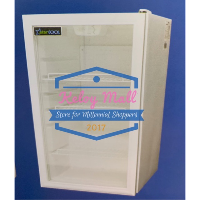Showcase Pendingin Kulkas Mini 110 Liter Kulkas Kecil Cooler Box