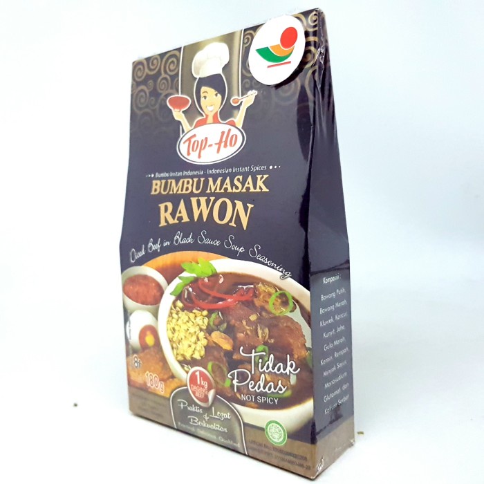 

Korzaln Top Ho Bumbu Rawon 180Gr Basah Halal Mui Jawa Timur Asli