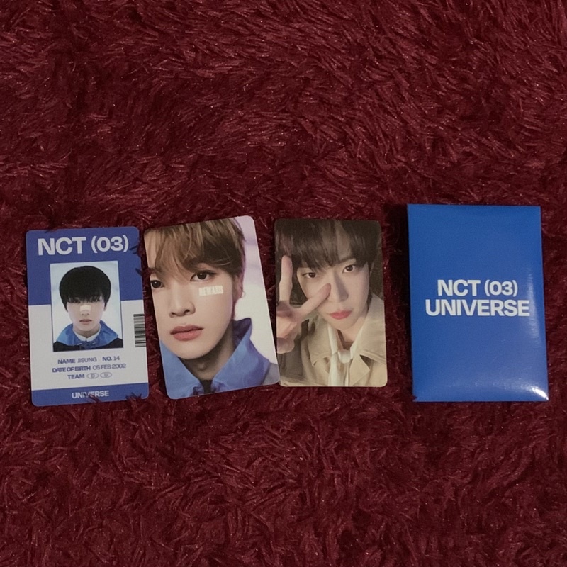 [NCT 2021] ID Card Universe Jisung ID Sungchan Concept Doyoung Selca