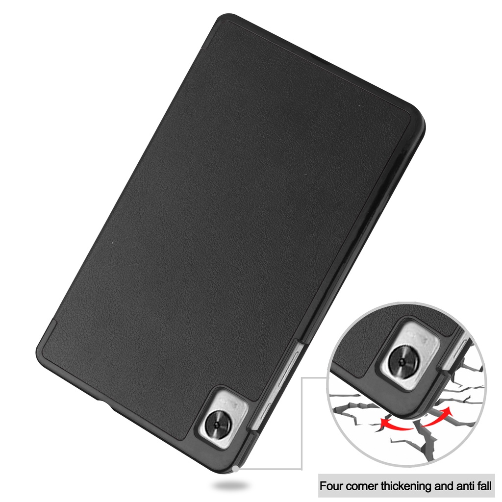 (Ready Stock) Casing Flip Lipat Tiga Warna Polos Untuk Realme Pad Mini 4G LTE 8.7 &quot;(2022)