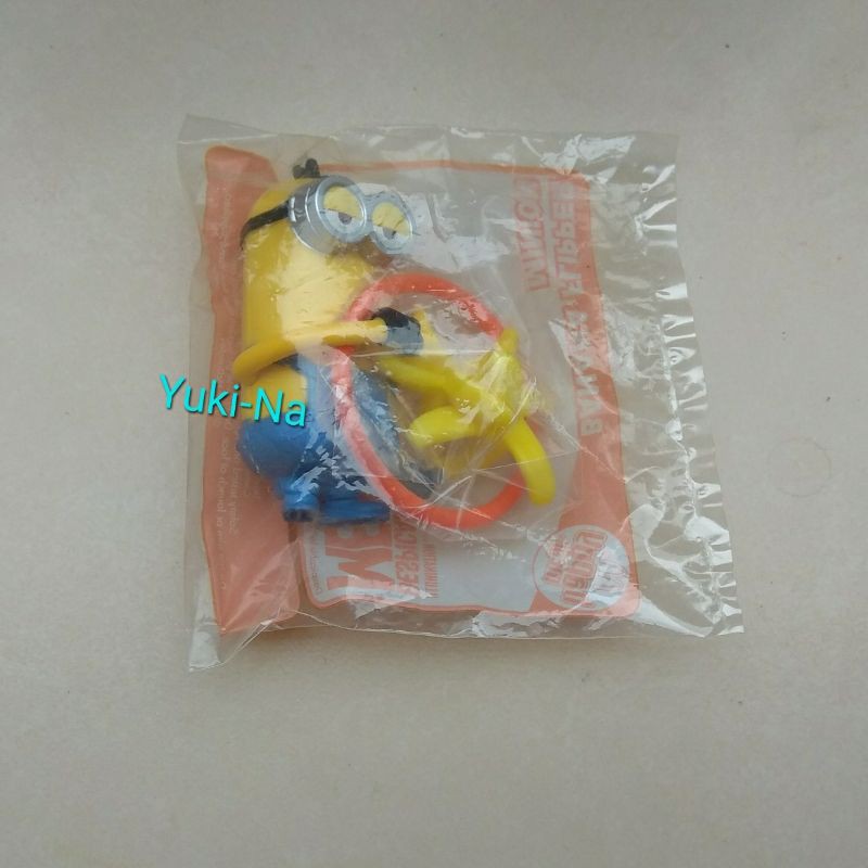 Minion Mcdonalds Australia Happy Meal 2017 - Banana Flipper Minion
