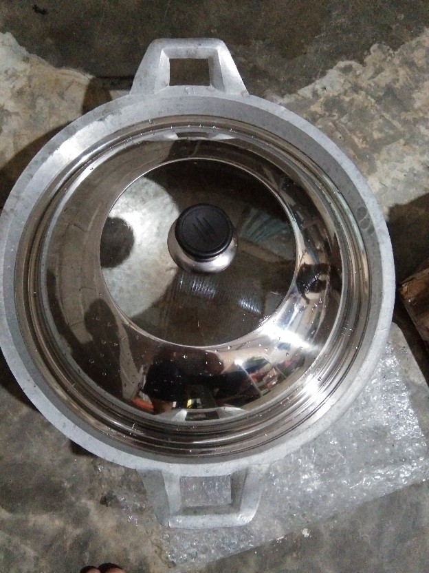 Tutup Panci Multifungsi Stainless Kaca Wajan Kuali Penggorengan Steamer Kukus Goreng 4 Ukuran Murah