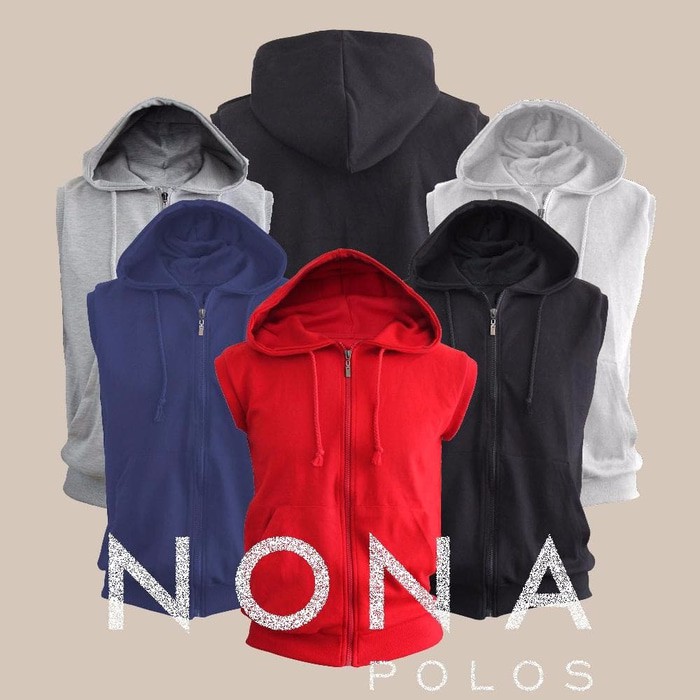 Jaket pria JAKET ROMPI HOODIE SWEATER VEST ZIPPER POLOS OLAHRAGA GYM UNISEX Jaket Bom T0Q2
