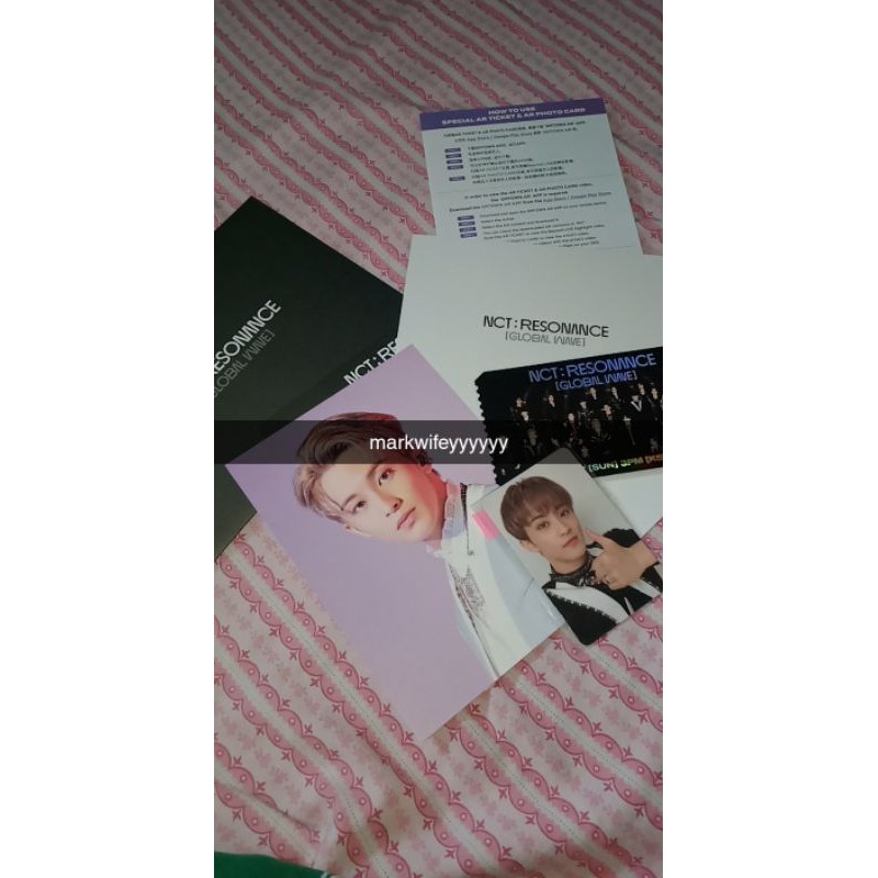 AR Ticket Resonance Mark Set NCT 2020