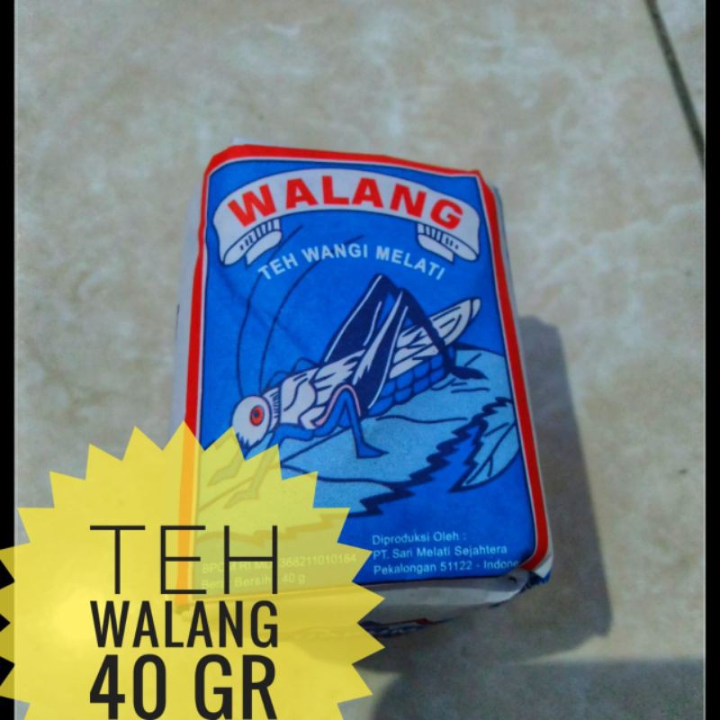 

Teh walang 40 gram