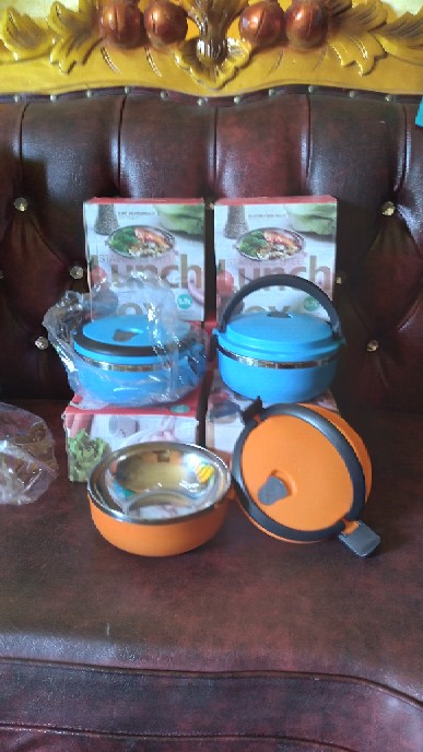 Rantang Lunch Box Stainless Steel Polos 1 Susun