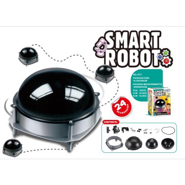 SMART ROBOT DIY SAINS - Mainan Edukasi Eksperimen Robot