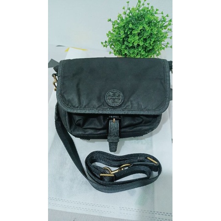 TB Perry black/tas Tory Burch perry hitam//tas tory burch hitam nylon