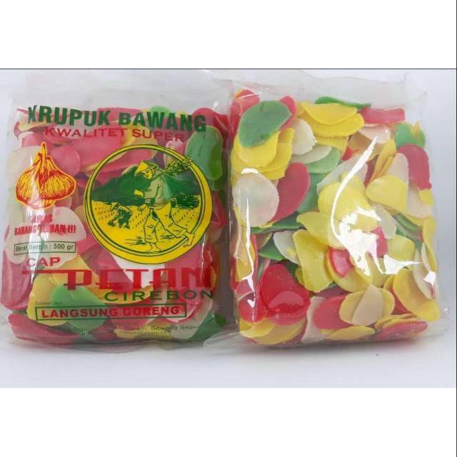 

KERUPUK BAWANG WARNA WARNI PETANI