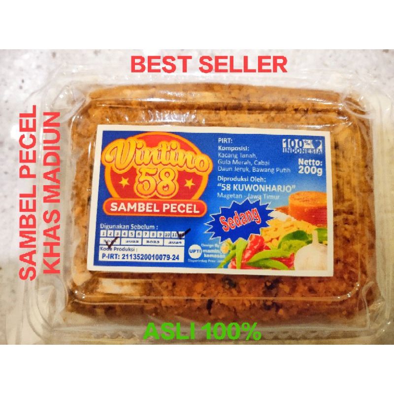 

Sambel Pecel Khas Madiun Asli 200 Gram. *Ready Stock*.[Anda Belanja Anda Beramal]