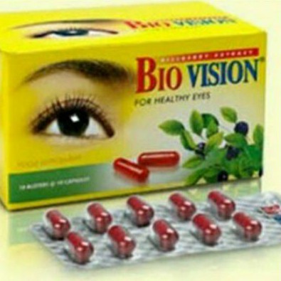 BIOVISION UNTUK KESEHATAN MATA 1 BLISTER ISI 10 CAPSULES