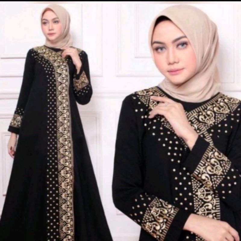 ABAYA CANTIK, ABAYA BORDIR KIMONO YAMAN