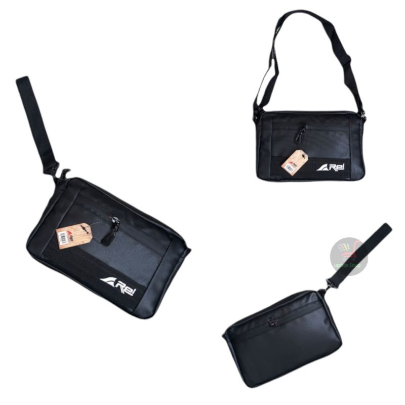 Clutch Pria Hand Bag Pria Wanita AREI Anti Air Pouch Tas Tangan Tas Selempang Pria Rei Noris Waterproof Premium Murah