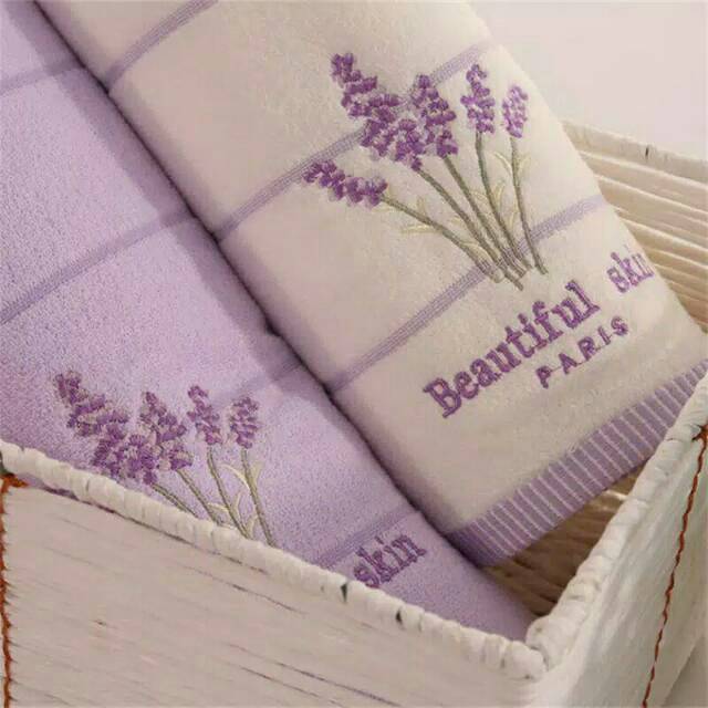 Handuk cotton Lavender