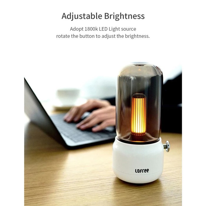 Candle Light Portable 1800K LED Rechargeable Lamp