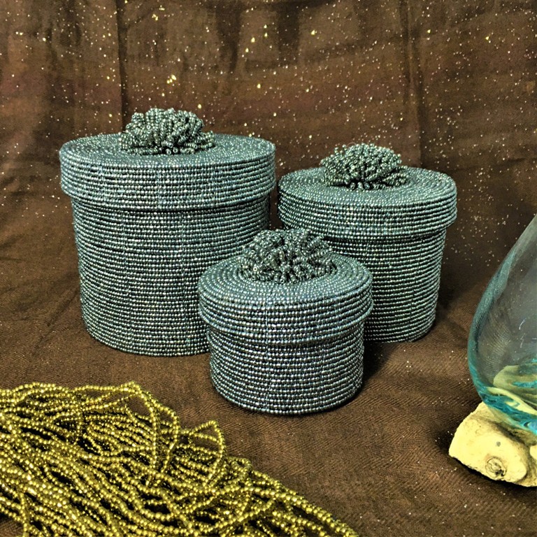 Jewelry Box Etnik Manik Monte Handmade JUMBO SIZE (SET - 3)