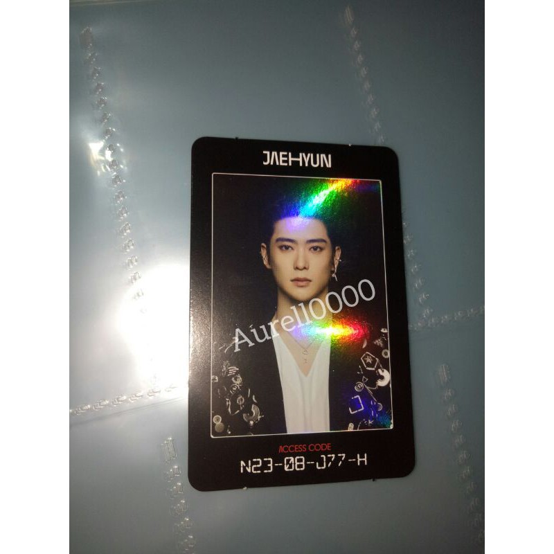 ACCES CARD OFFICIAL JAEHYUN ARRIVAL VER
