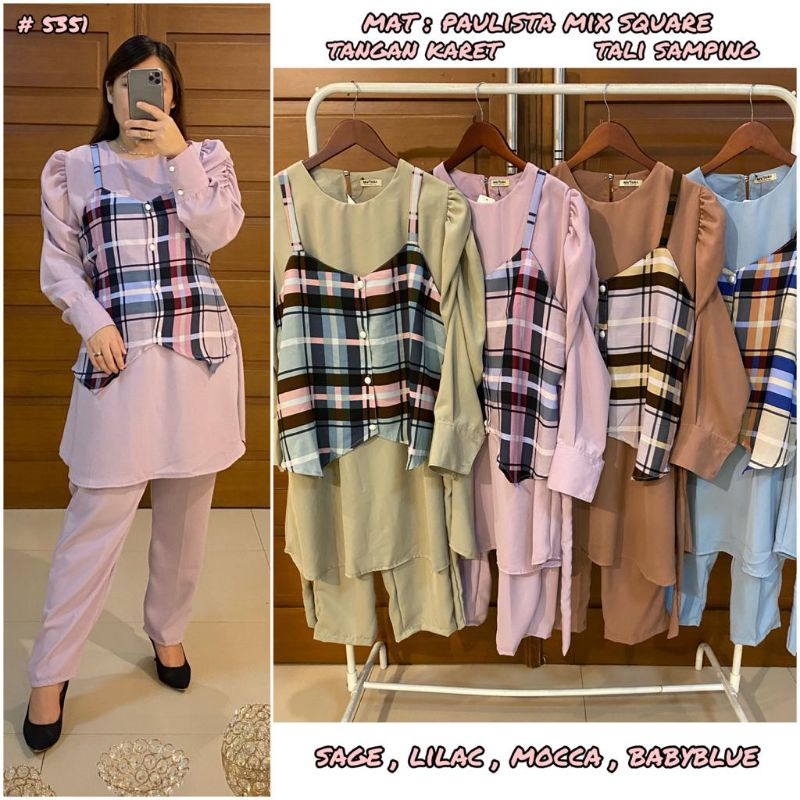 [NEW] PREMIUM MUTEKI 5351 SETELAN CELANA