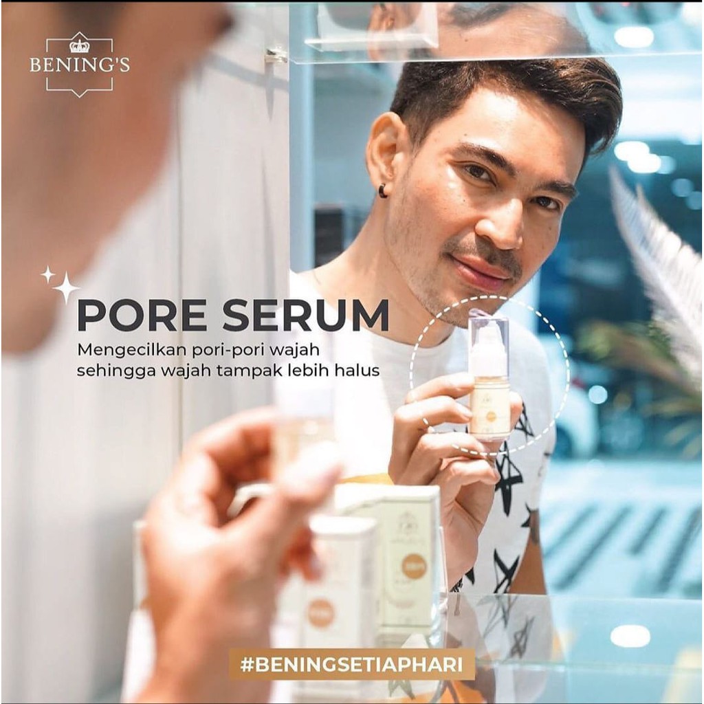 Bening's PORE SERUM Pengecil Pori-Pori Benings Skincare (Benings Clinic)