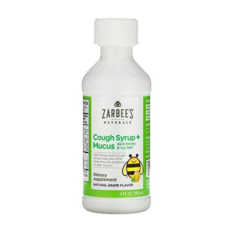 [NO BOX]118ml Cough Syrup + Mucus - Zarbees