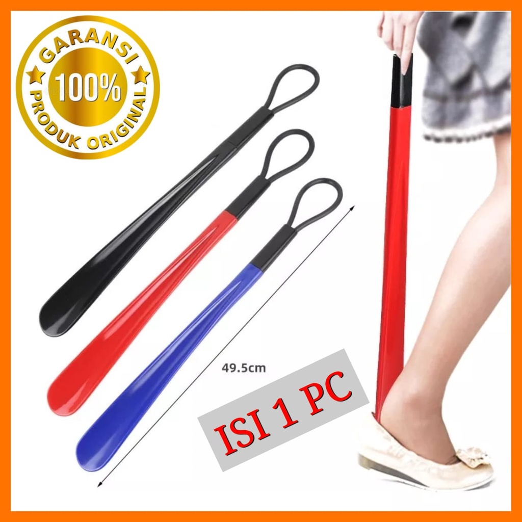 ISI 1PC SENDOK SEPATU PREMIUM SHOE TREE&amp;HORNS AKSESORIS SEPATU ALAT BANTU PAKAI SEPATU
