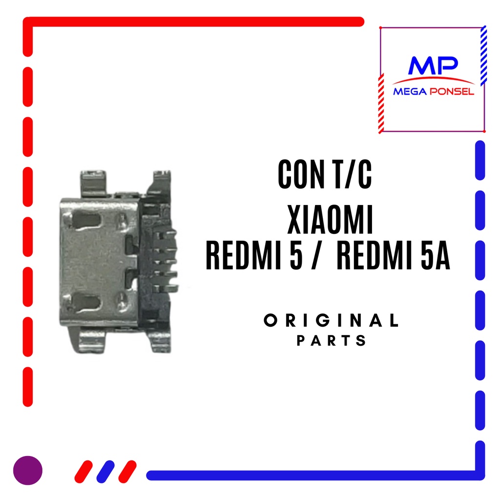 Connector Charger - Konektor Charger Redmi 5 /  Redmi 5A Original