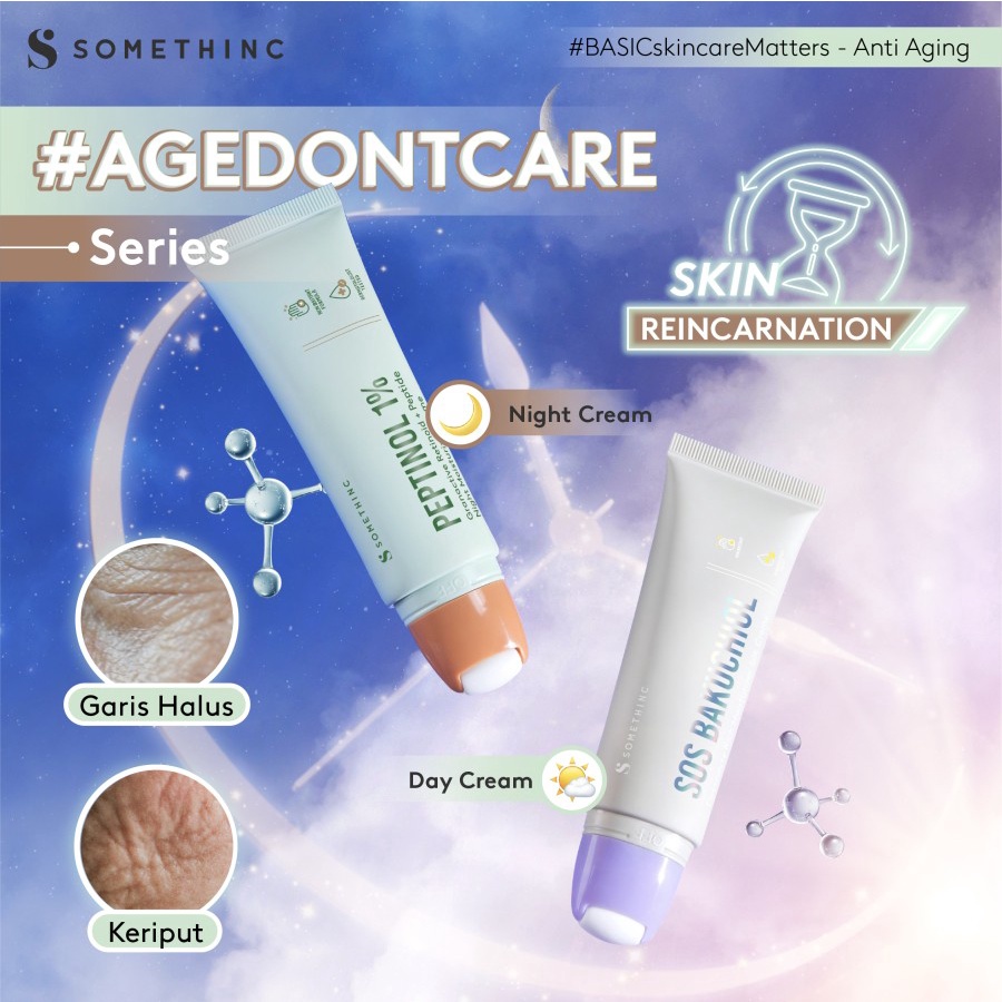 SOMETHINC PEPTINOL Granactive Retinoid + Peptide Night Moisturizer Creme Cream Krim Malam Retinol Pelembab Serum Grandactive HPR