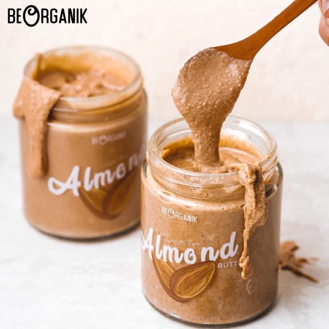 

Cuci Gudang Awal Tahun Beorganik Roasted Almond Butter 260Gr (Unsweetened, Gluten Free,Vegan) -