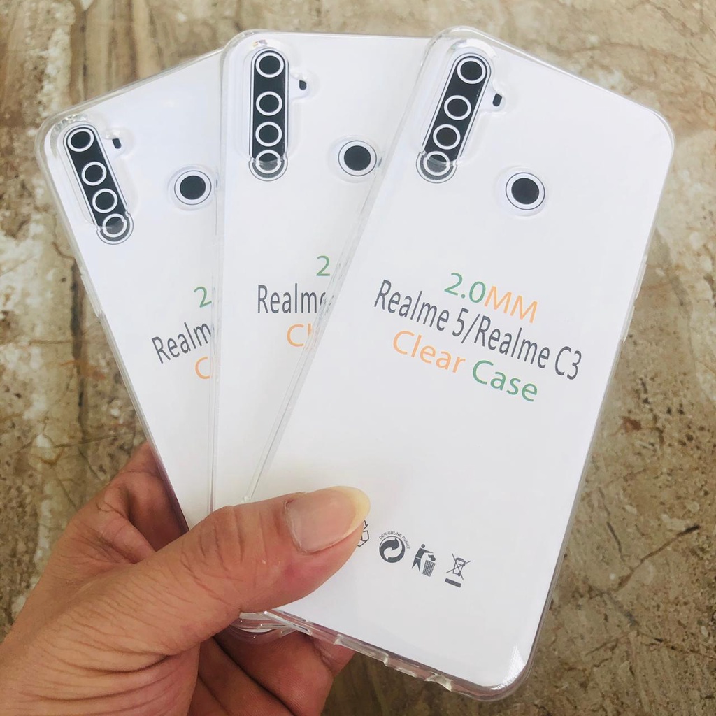 SOFTCASE JELLY CASE REALME C3 / C3i / RMX2020 RMX2021 RMX2027