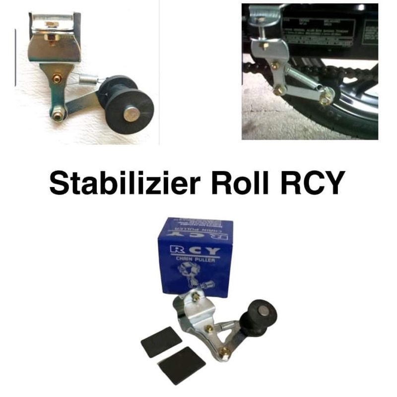 Stabiliser Rantai Roll Universal Tahanan Rantai Tensionel Tensioner Rante  rcy