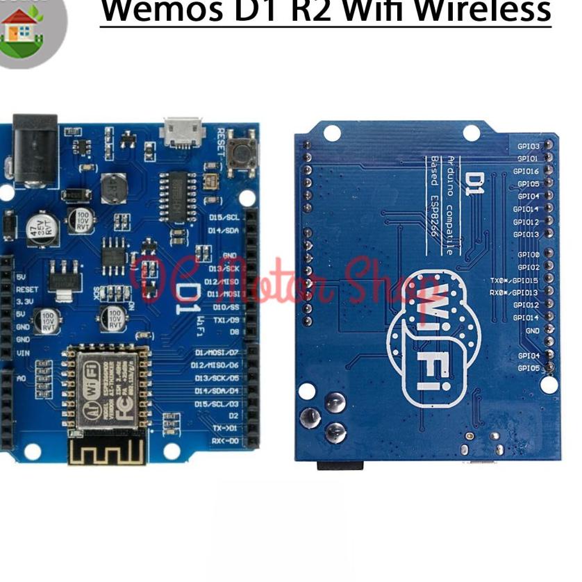 Baru Update WeMos D1 R2 Wi-Fi Wireless Arduino Development Board Module ESP8266