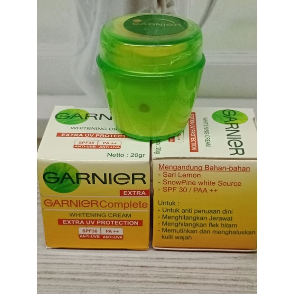 Garnier gentong Whitening Cream (Satuan) | Cream Garnier Gentong