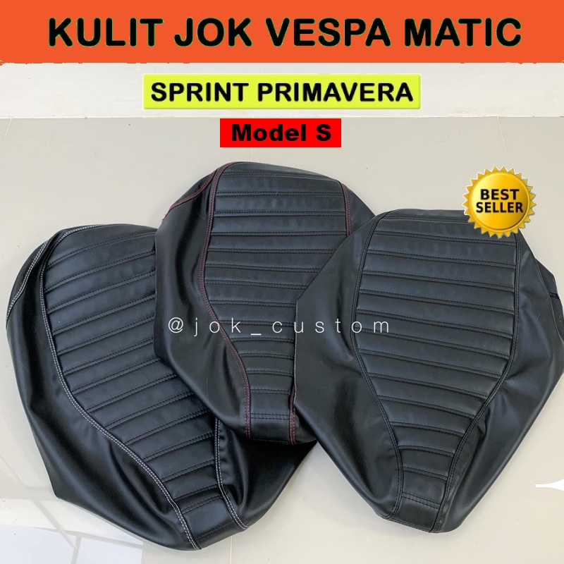 Kulit Jok Vespa Sprint Primavera - Model S