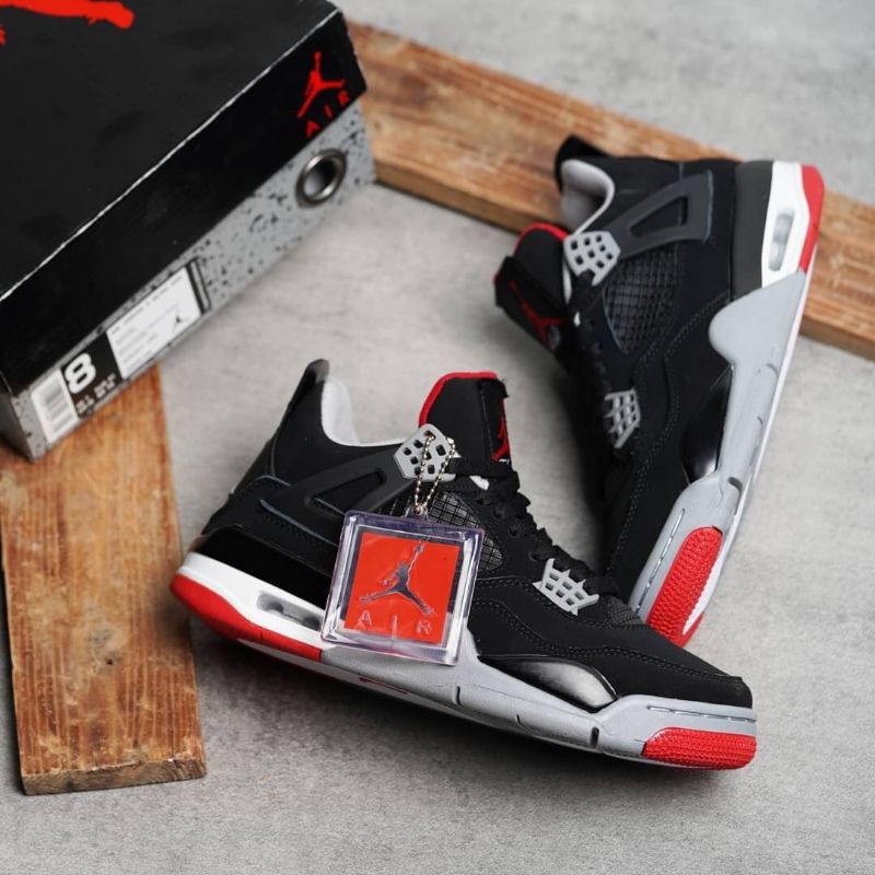 NIKE AIR JORDAN RETRO 4 OBSIDIAN PERFECT KICK PREMIUM