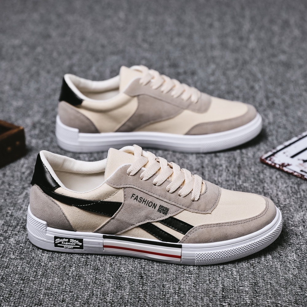 Mainland Sepatu Sneakers Top Fashion Sepatu Kasual Pria KSC402