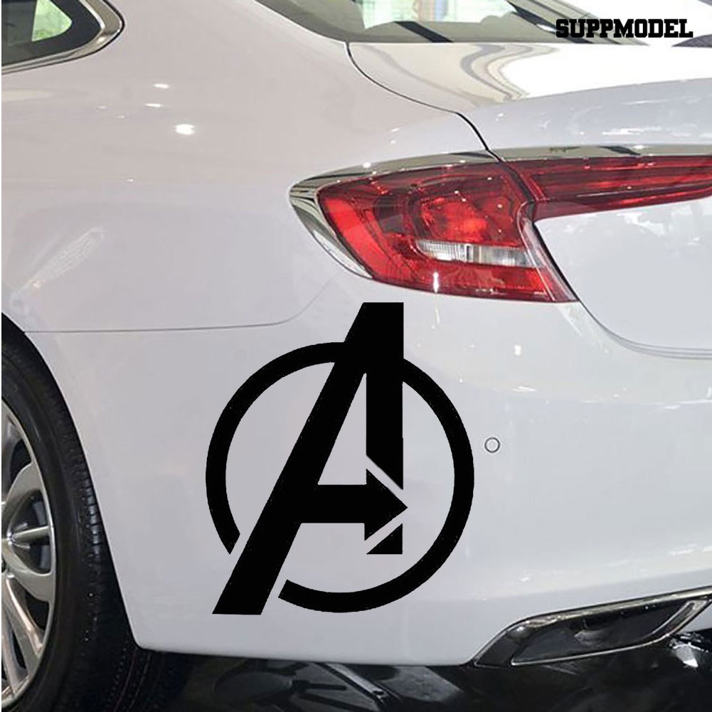 Stiker Reflektif Logo Avengers Untuk Dekorasi Mobil / Motor / Laptop / Koper