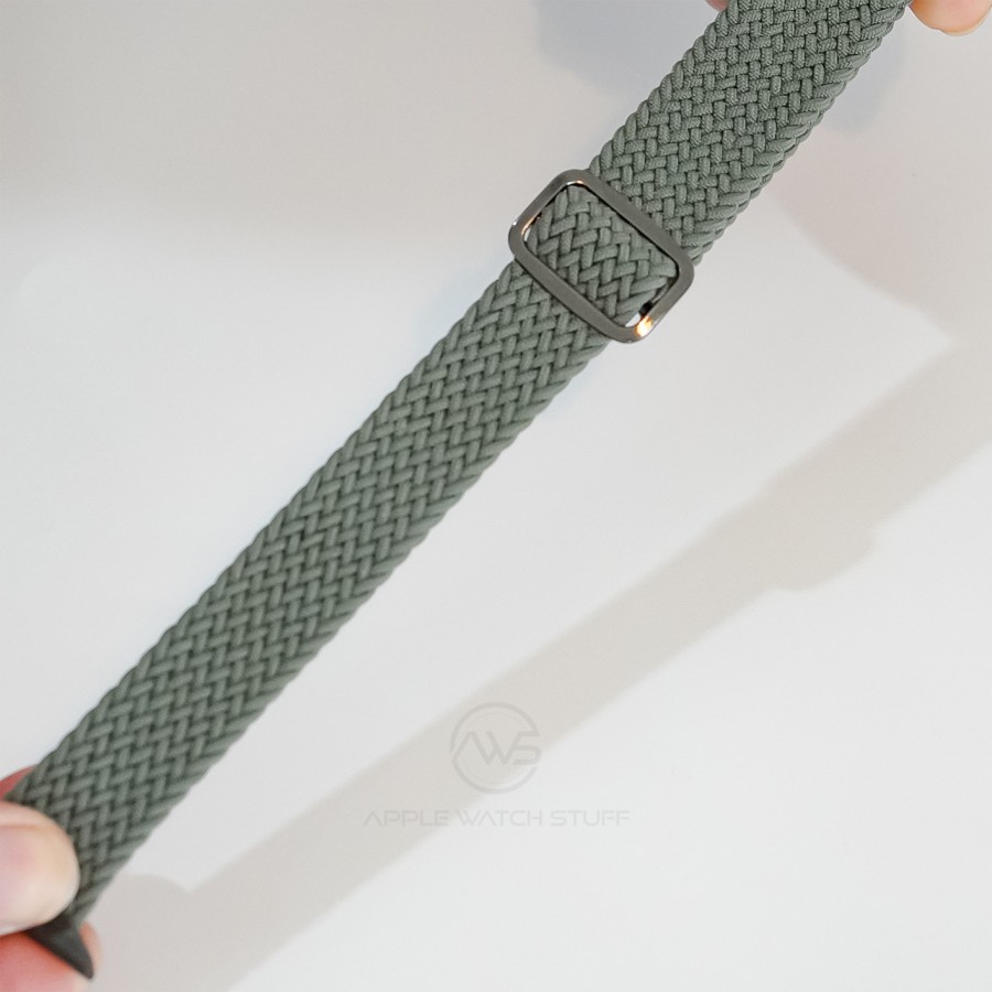 Apple Watch Strap Braided Solo Loop Adjustable for Apple Watch SE 1-9 Ultra