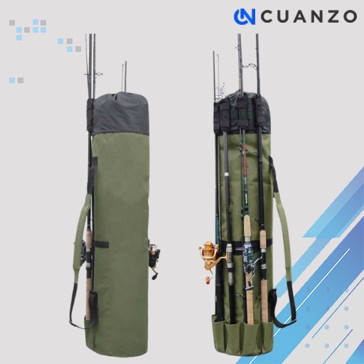 Tas Joran Ril Rill Reel Diluar Pancing Mancing Tegek Casting Gendong Gulung Laut Hard Case Anti Air Jumbo Ransel Selempang Travel Army Adjustable Besar Keren Lengkap Murah Kuat Simple / Tas Pancing Pancingan Mancing Memancing Anti Air Jumbo Murah Original