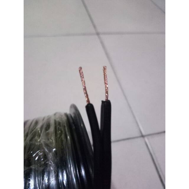 KABEL AUDIO MOBIL 2X50 KABEL SPEAKER MOBIL 2X50 KABEL 2X50 5 AWG HITAM HOLLYWOOD - AUDIO & VIDEO MO-